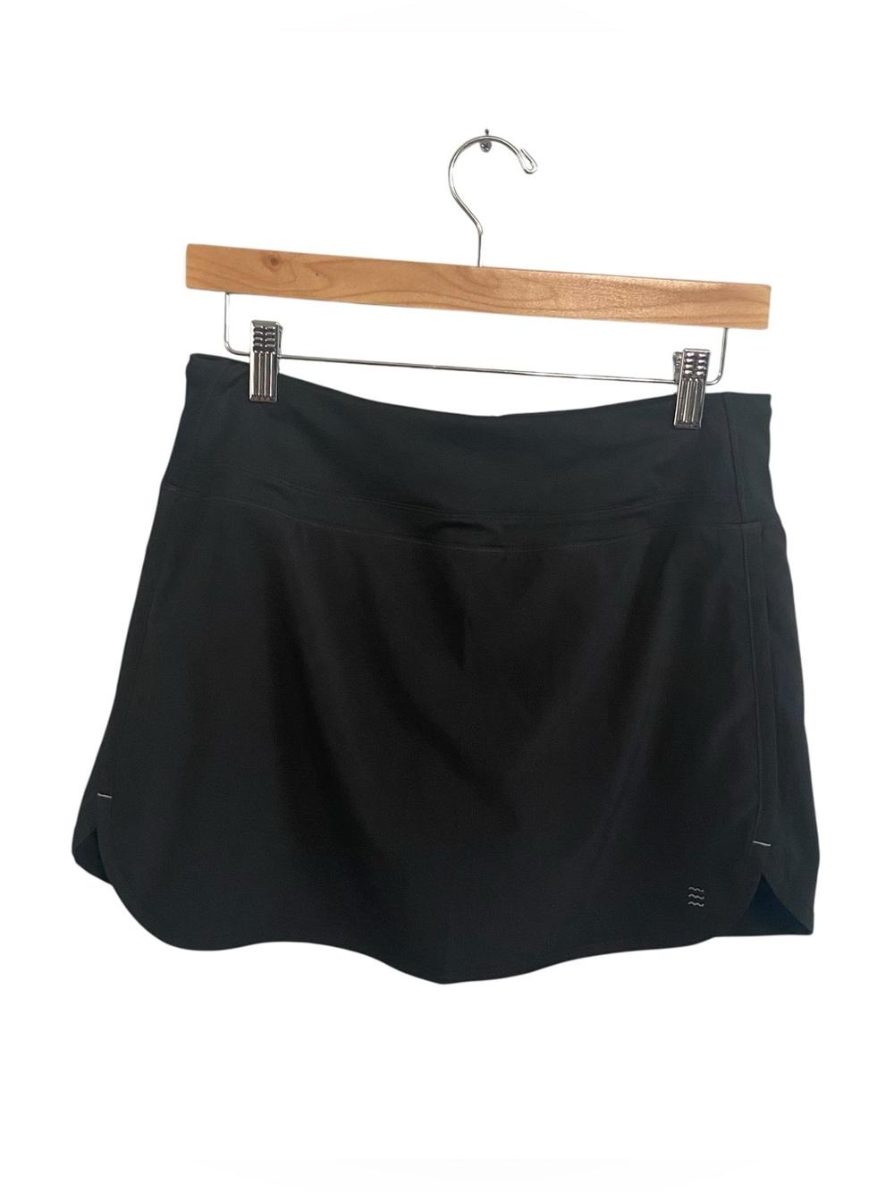 Free Fly Black Bamboo Blend Mid Rise Athletic Skort Size Small